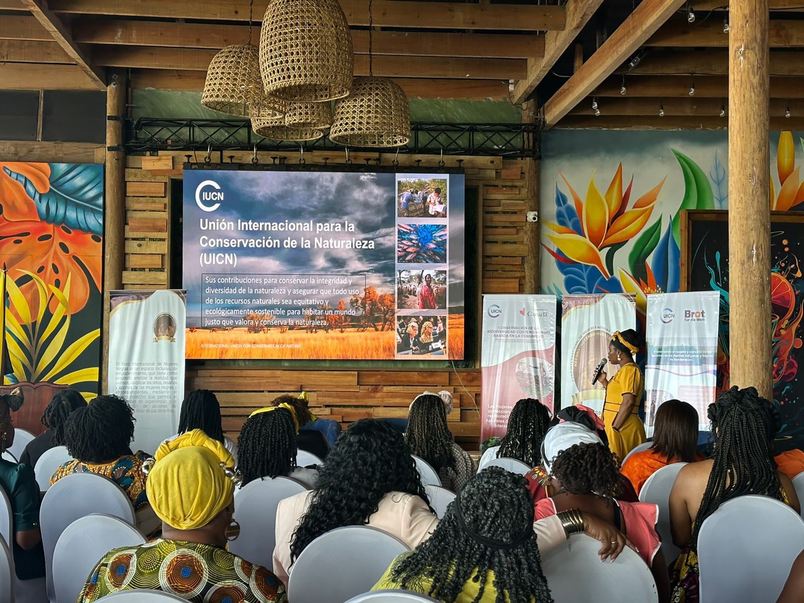 Angela López sobre UICN